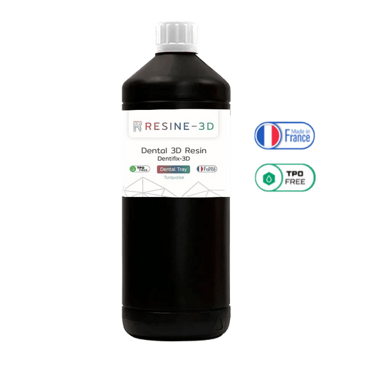 nano_clear water_washable castable_blend ortho_model resine3d snow_white nano_print