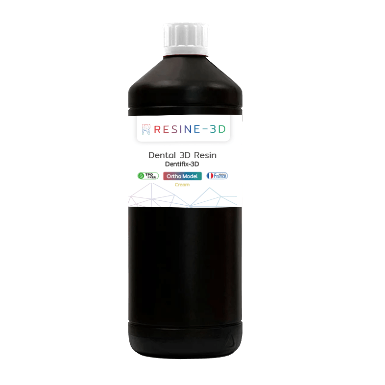 nano_clear water_washable castable_blend ortho_model resine3d snow_white nano_print