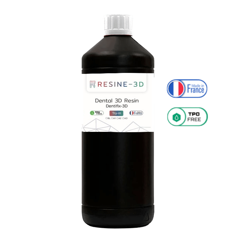 nano_clear water_washable castable_blend ortho_model resine3d snow_white nano_print