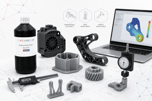 Choosing Resin for Engineering and Functional Prototyping - Resine-3D