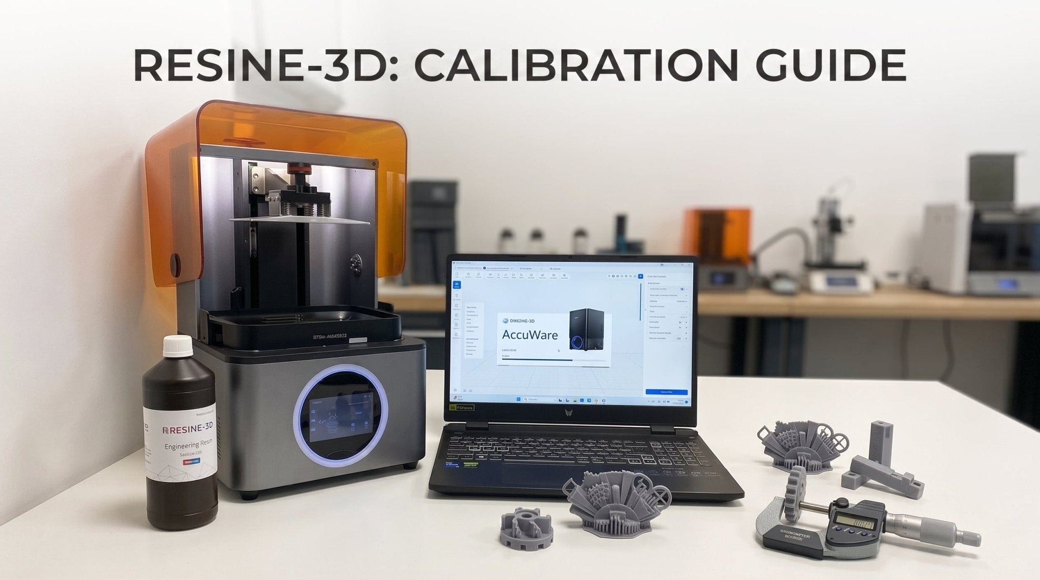 How to Calibrate a 3D Resin: Exposure, Validation, and Repeatability - Resine-3D