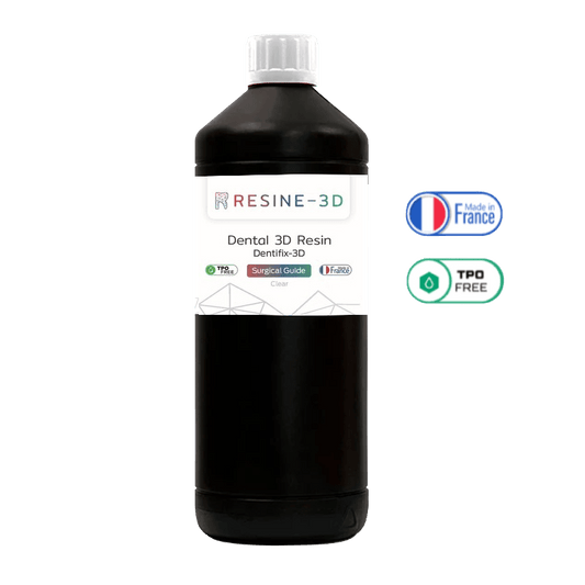 nano_clear water_washable castable_blend ortho_model resine3d snow_white nano_print