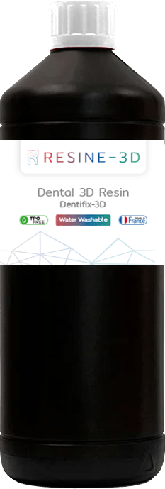 #nano_clear #water_washable #castable_blend #ortho_model #resine3d #snow_white #nano_print